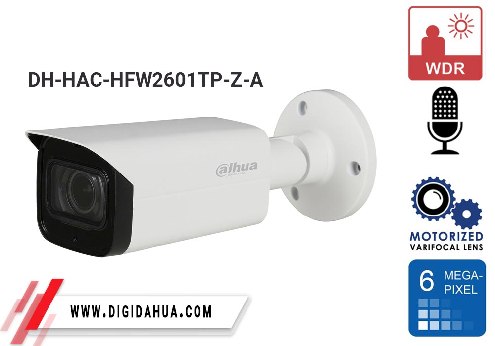 دوربین داهوا مدل DH-HAC-HFW2601TP-Z-A